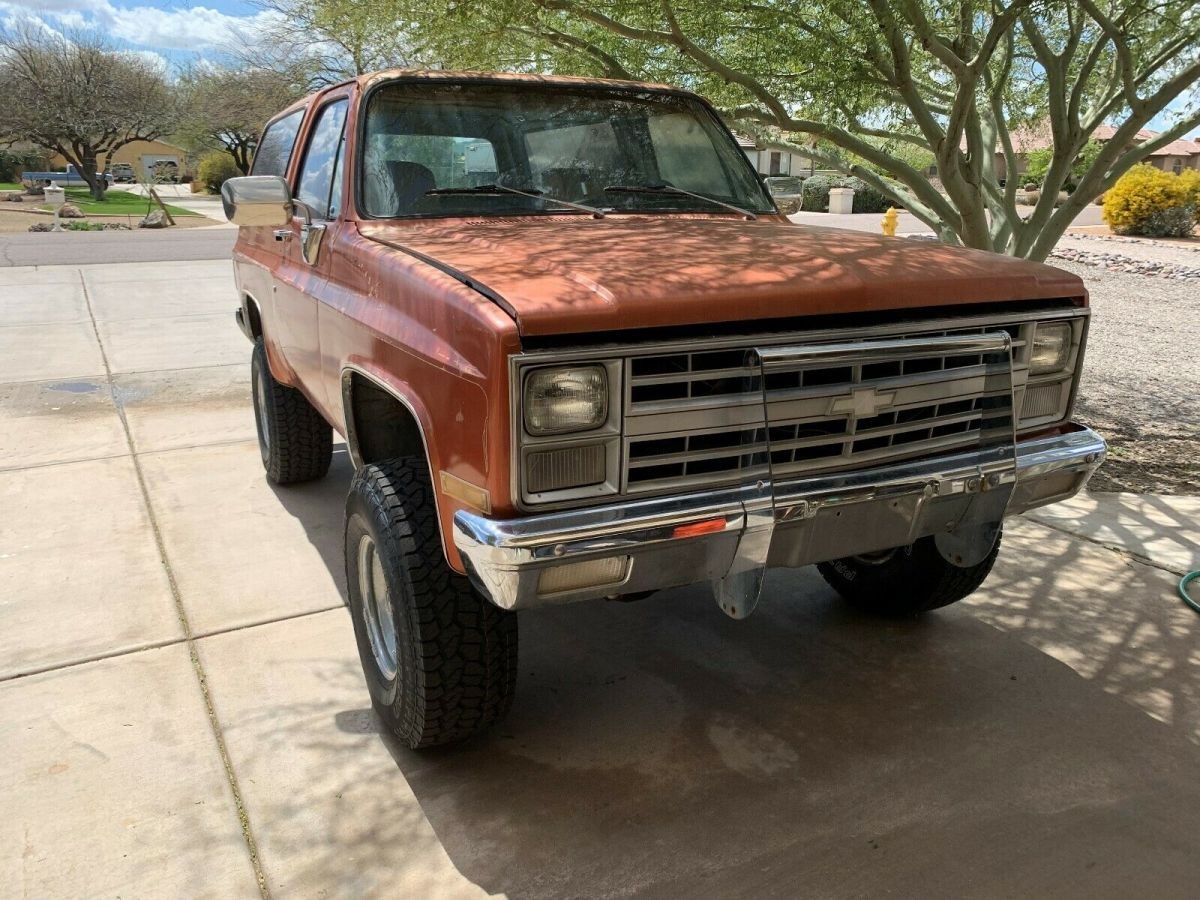 1981 CHEVROLET BLAZER